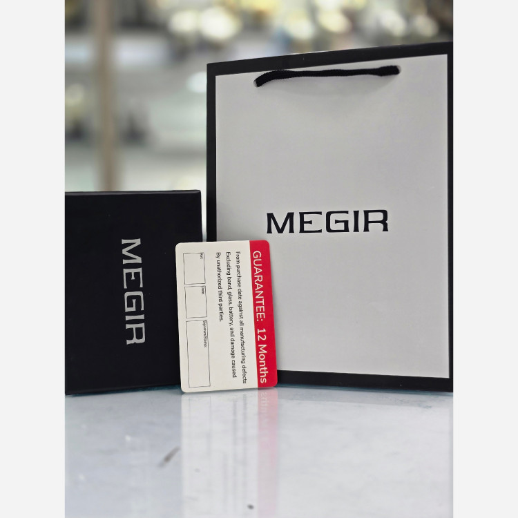 ساعت مچی مردانه مگیر MEGIR اورجینال ضدآب