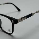 عینک بلوکات کروم هارتز مشکی نقره ای Chrome Hearts 2272 - کیفیت مستر