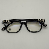 عینک بلوکات کروم هارتز مشکی نقره ای Chrome Hearts 2273 با پک کامل کروم هارتز - کیفیت مستر