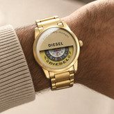ساعت استیل مردانه دیزل نمایش ساعت کنتوری.