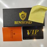 ساعت اورجینال استیل سه موتوره دارای جعبه اورجینال BINBONDدر 2 رنگ