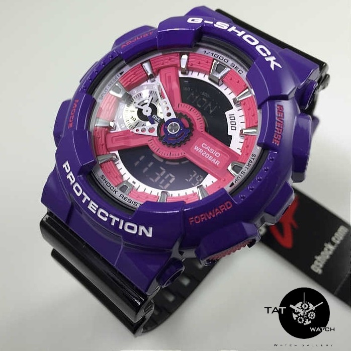 ساعت مچی جی شاک Ga110 جعبه گارانتی یک ساله ارسال رایگان در رنگبندی G-Shock
