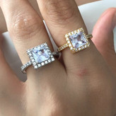 انگشتر جواهر نگین دار زنانه طرح قلب فری سایز freesize رنگ ثابت کد sm (پس کرایه)