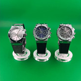 ساعت مچی بند چرم مردانه صفحه گرد هابلوت HUBLOT موتور ژاپن تنوع رنگ رنگ ثابت کد ki (پس کرایه)