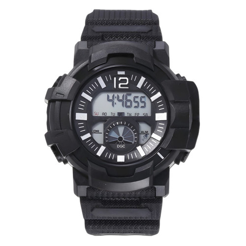 ساعت مچی دیجیتال مردانه مدل اسپرت تک زمانه کرنوگراف بند پیو کد ۵