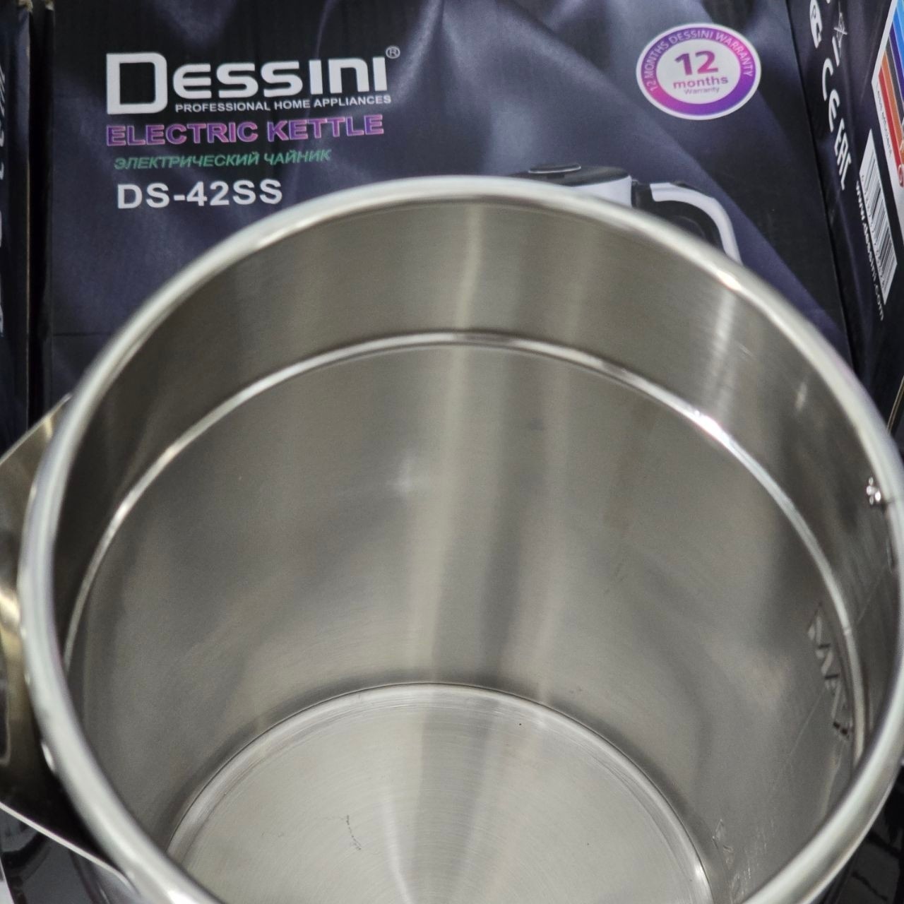کتری برقی دسینی ایتالیا (ارسال رایگان) (2.5 لیتر) (1500w) DS-42SS