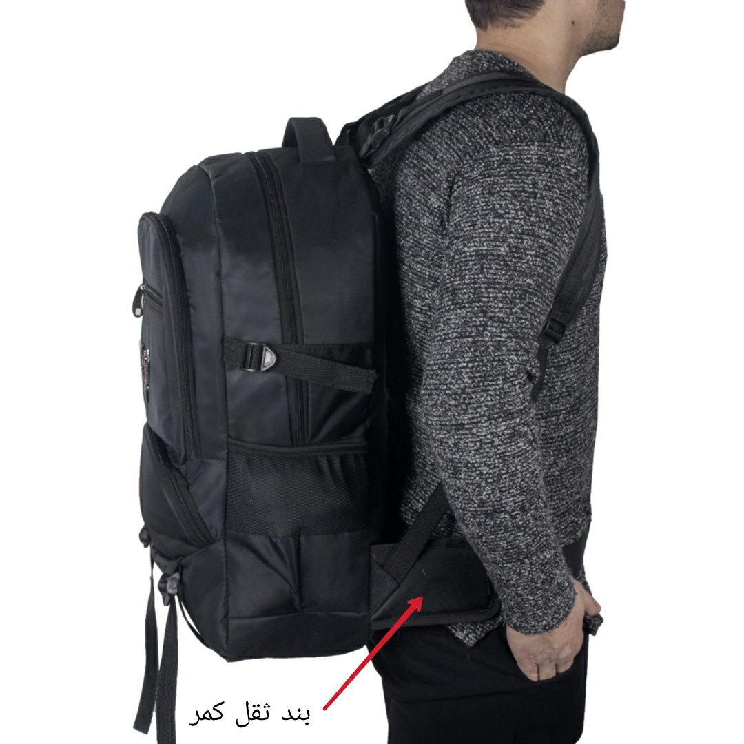 کوله پشتی مسافرتی 55 لیتری بزرگ koo7 پک 5 عددی کوله پشتی کوهنوردی کوله پشتی اربعین کوله کوهی کیف دوشی