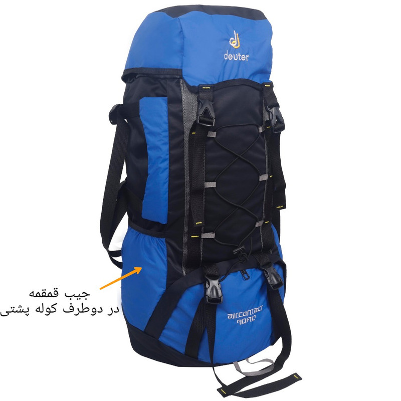 کوله پشتی کوهنوردی 60 لیتری مدل Rzz-dtr proمدل 1