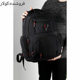 کوله پشتی حرفه ای لپتاپ مناسب لپ تاپ تا 17 اینچ محفظه ضدضربه حبابی پارچه ضدآب کوله پشتی فانتزی کوله حرفه ای