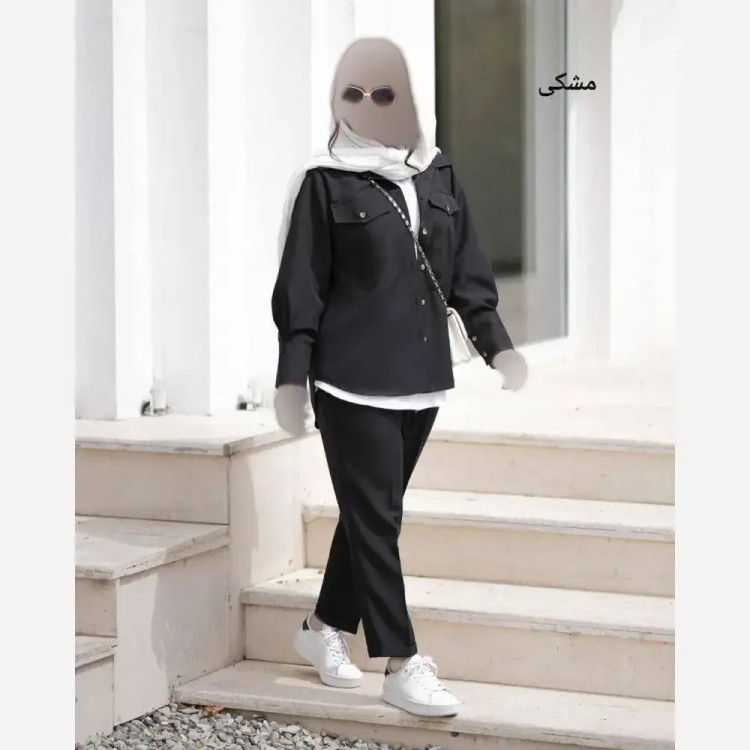 ست سه تیکه زنانه مدل مریم جنس پرشین مکانیک و داکرون سایز 36 تا 46
