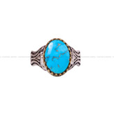 انگشتر فیروزه شجری مردانه کد 6383