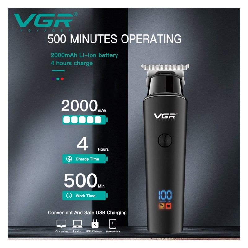 ماشین اصلاح و خط زن VGR اصل با 18ماه گارانتی و پرقدرت