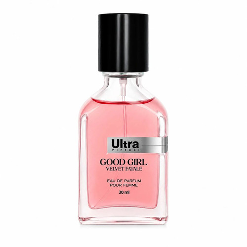 عطر جیبی زنانه اولترا ویرچوآل مدل Good Girl Velvet Fatale با رایحه گرم حجم 30 میلیلیتر