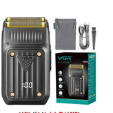 ماشین اصلاح وی جی آر مدل V-363 با تیغه تیتانیوم و صفر زن