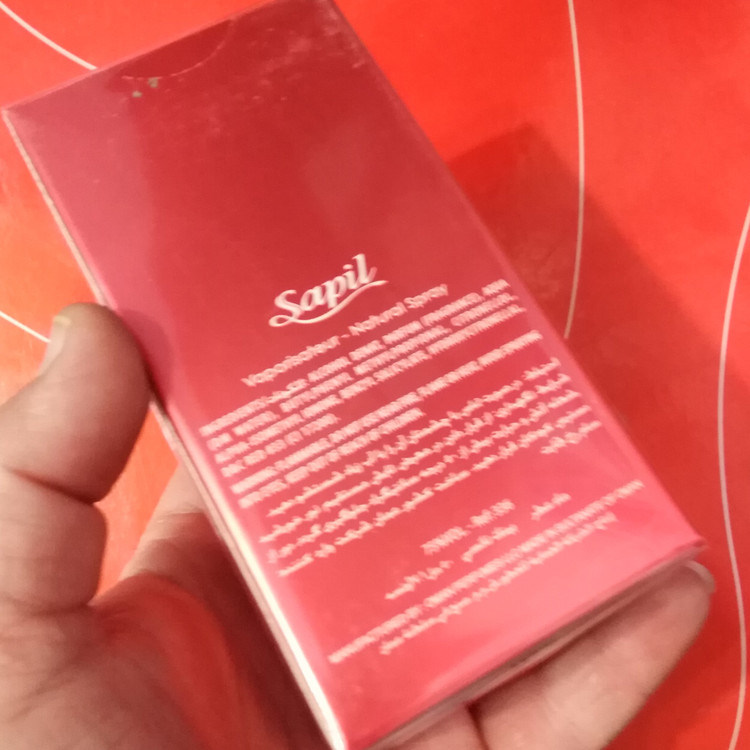 ادکلن نانسی صورتی سپیل اصلی SAPIL NANCY عطر