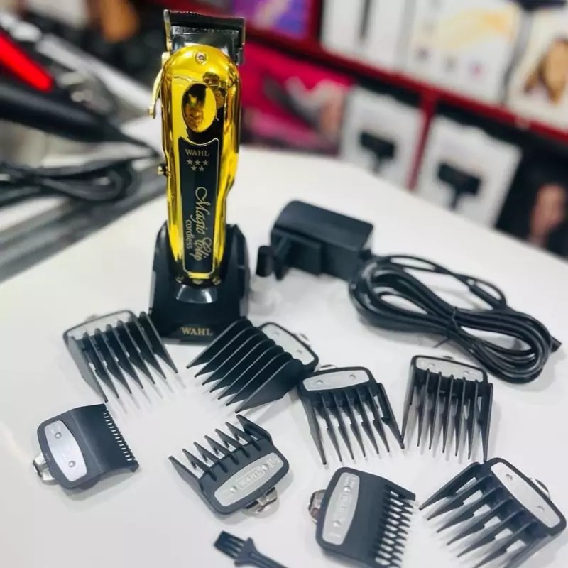 تخفیف ویژه ماشین اصلاح وال مجیک کلیپ گلد بی سیم اصل WAHL MAGIC CLIP CORDLLESS GOLD