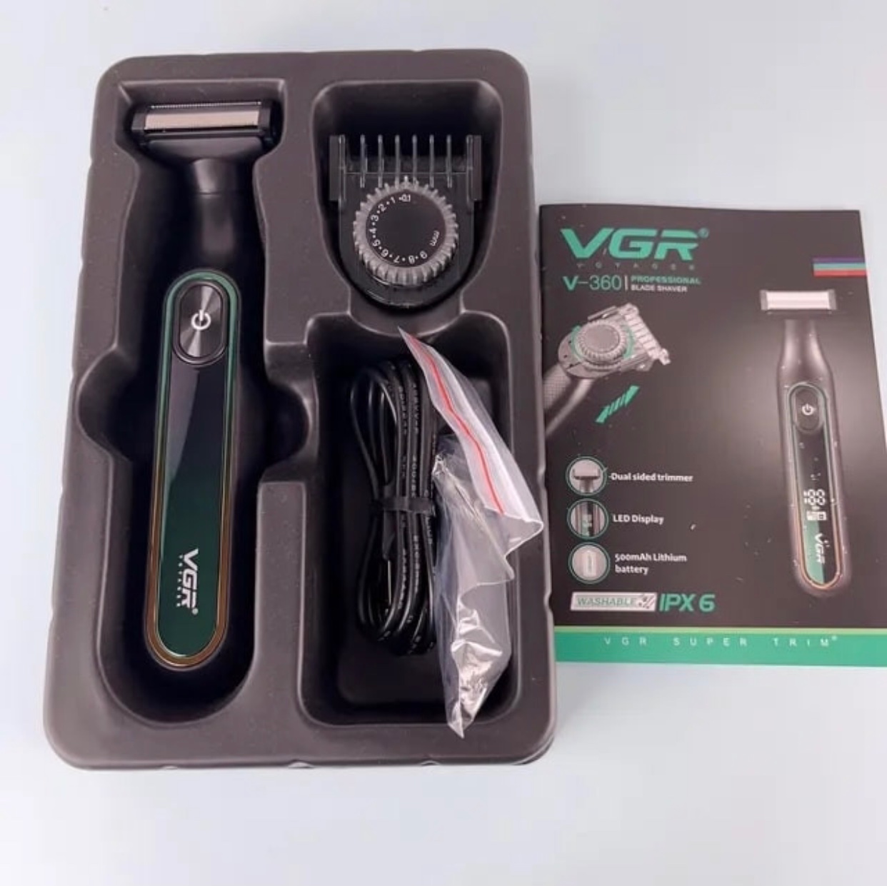 ماشین اصلاح یا ژیلت برقی ضد اب