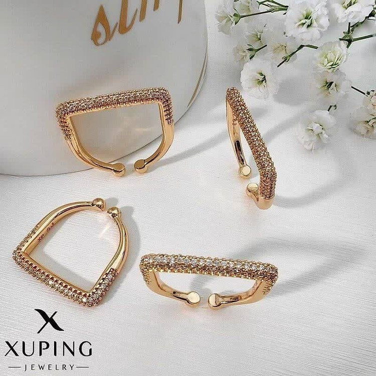 انگشتر ژوپینگ فول نگین خطی