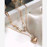 گردنبند دولاین هرمس ژوپینگ با آویز قلب