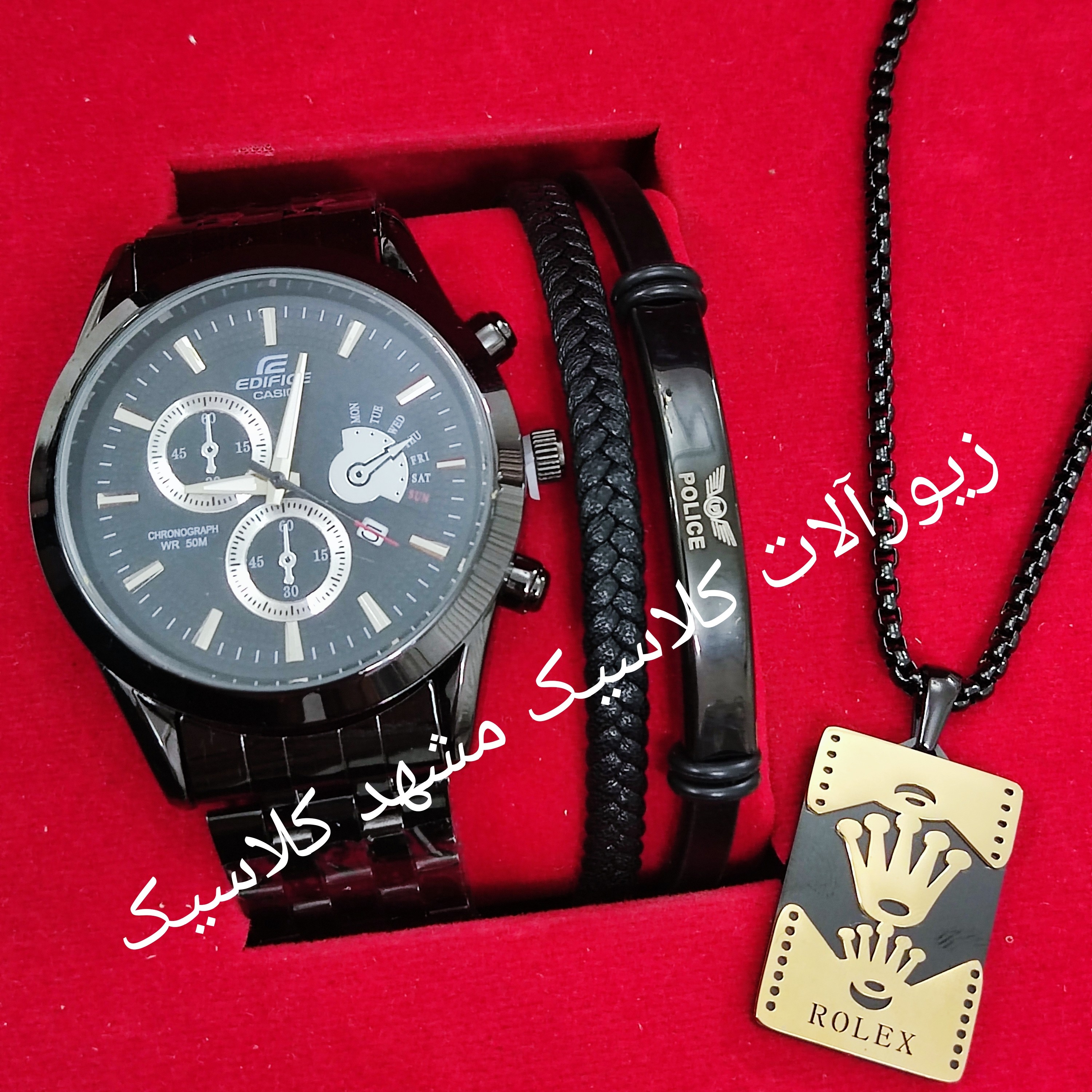 ست کامل مردانه مشکی مارک اسپرت خفن خاص