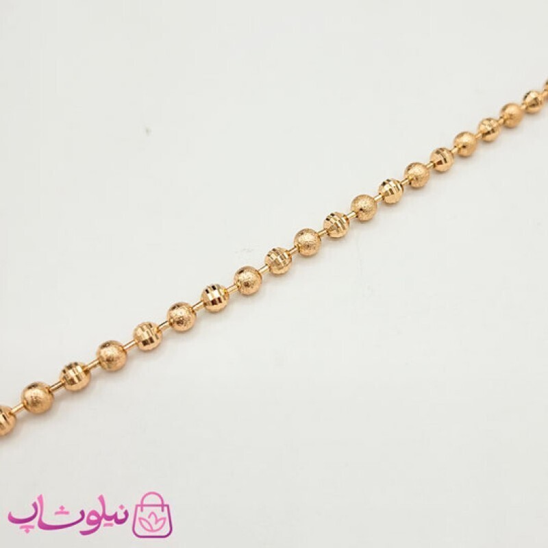 زنجیر زنانه توپی ژوپینگ ضخیم کاملا شبیه طلا کد 1899