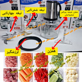 خردکن و غذاساز پاناسونیک موتور اصلی قدرتمند، جهت پوره کردن گوشت،مرغ،حبوبات پخته شده،خرد کردن سبزی و پیاز،میوه و ....