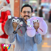 عروسک گردنی با چشم بند