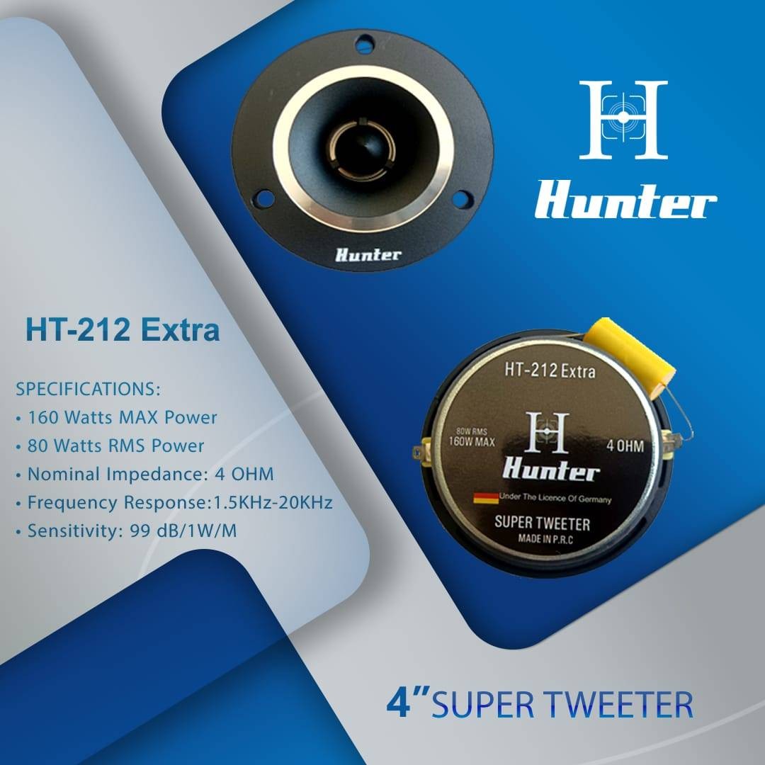 سوپر تویتر هانتر مدل HT212 Extra بسته دو عددی
