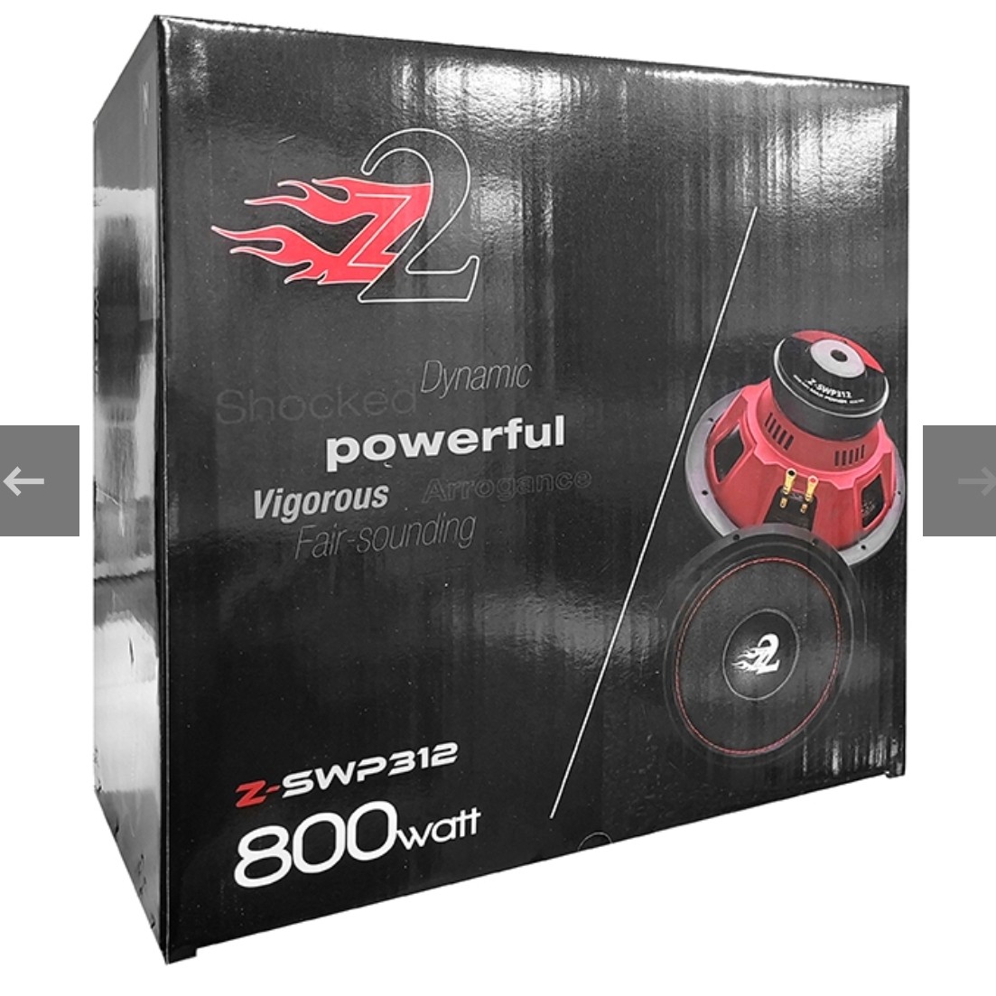 ساب ووفر 12 اینچ زد تو Z2 مدل Z-SWP312