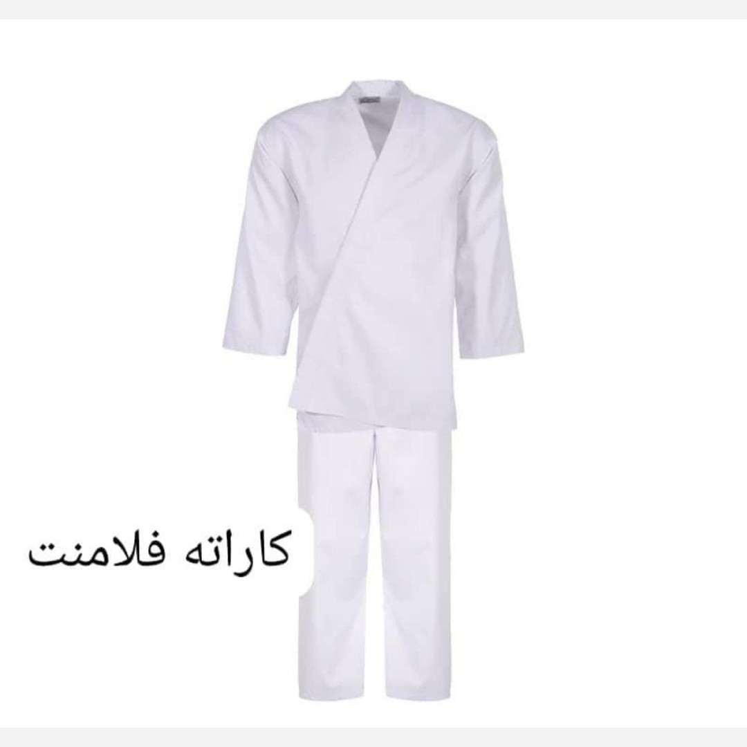 لباس کاراته معمولی با پارچه معمولی قواره دار