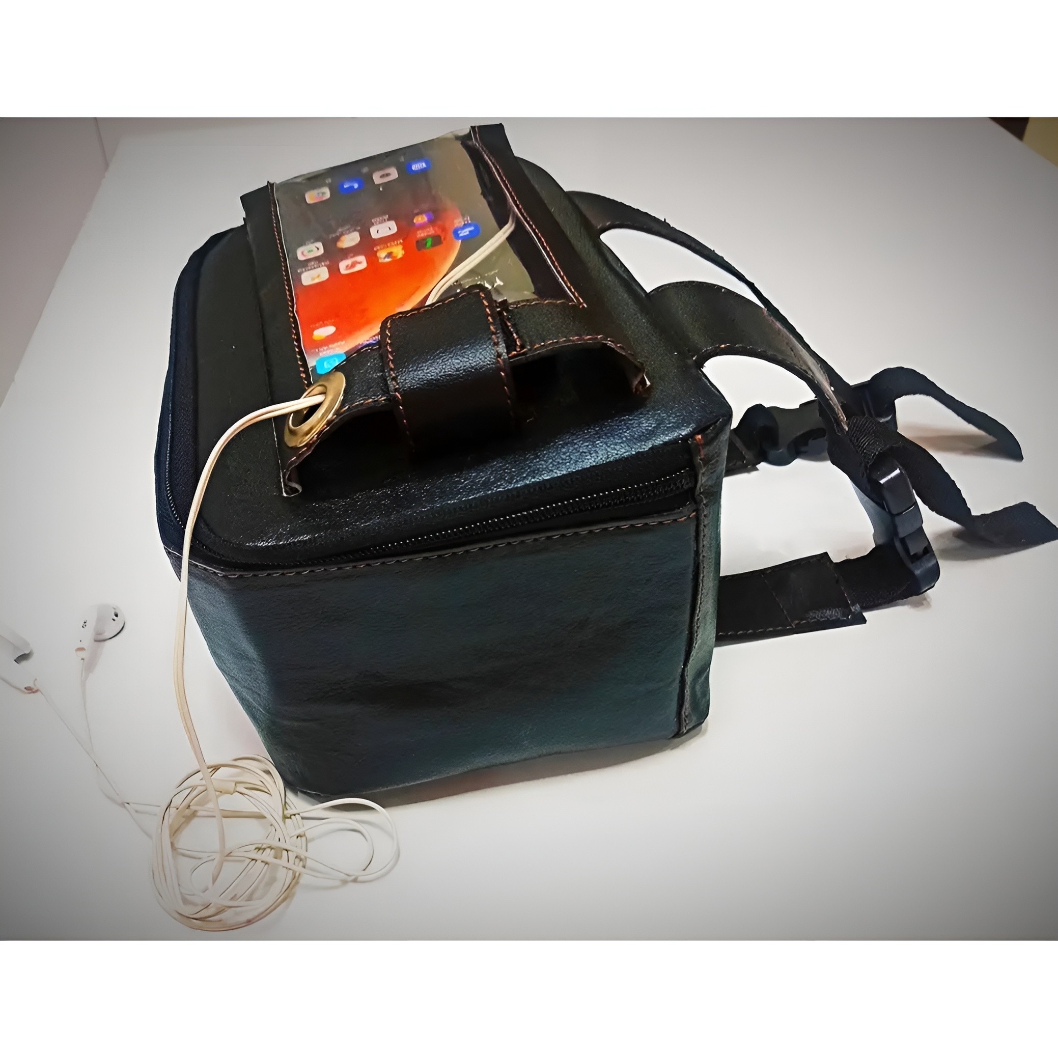 کیف حمل لوازم موتور و دوچرخه چرمی وارداتی اعلا