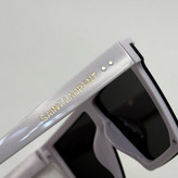 عینک آفتابی ysl سفید آیینه ای کد 2001 (ارسال رایگان)