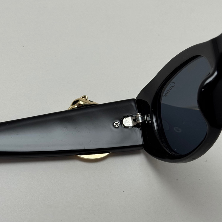 عینک آفتابی زنانه لاکچری کارتیر Panthere De Cartier تمام مشکی (ارسال رایگان)