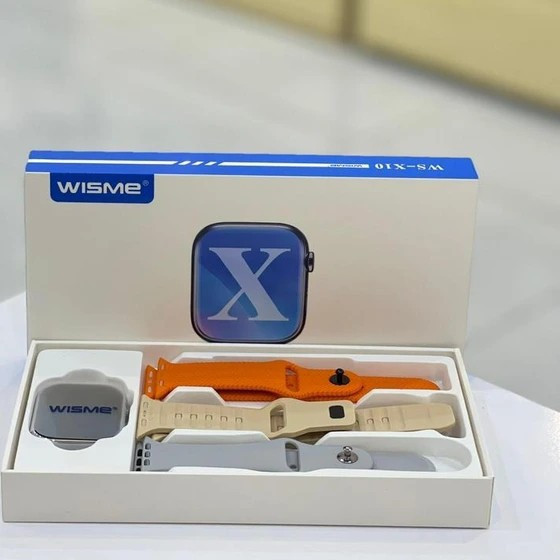 ساعت هوشمند ویسمی مدل KX10 دارای 2 بند نمایشگر باکیفیت باتری گادفادری پرفرووش