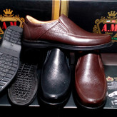 کفش مردانه چرم طبیعی (اسم کفش کد421) زیره کائوچو ارتجاعی