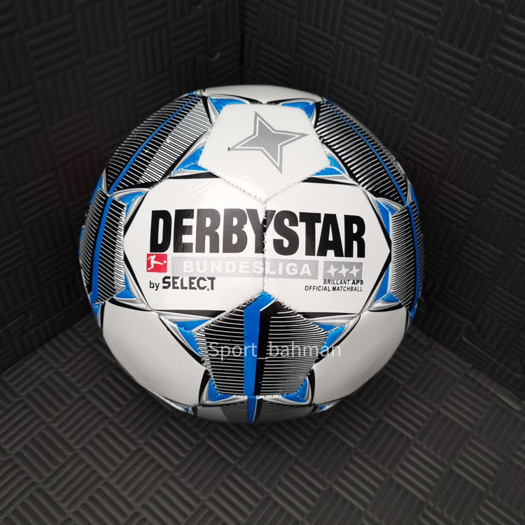 توپ فوتبال دوختی نمره 4 دربی استار بهمراه سوزن توپ